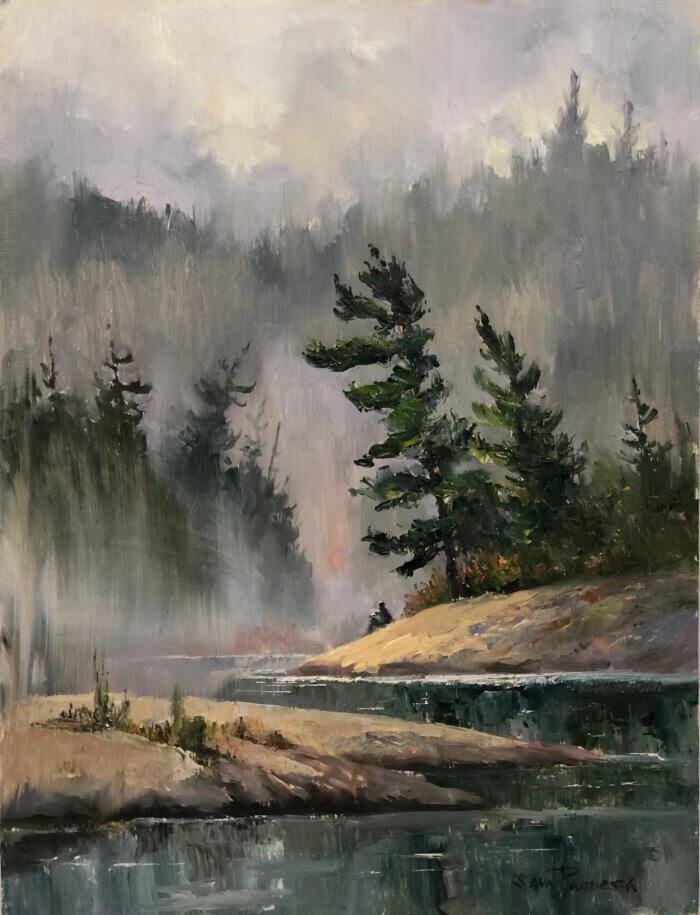 Sam Paonessa Left Behind 16x12