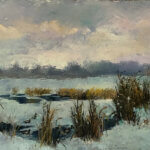 Sam Paonessa Marsh in Winter 9.5x39