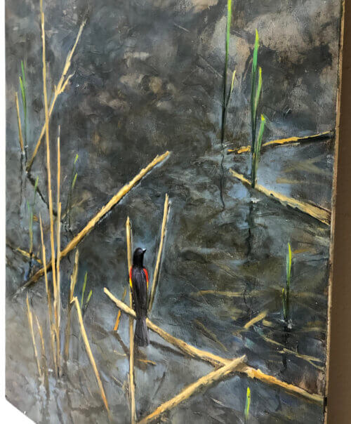 Sam Paonessa Prelude to Spring 18x18 Detail2