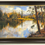 Sam Paonessa September Madawaska 24x40 Framed