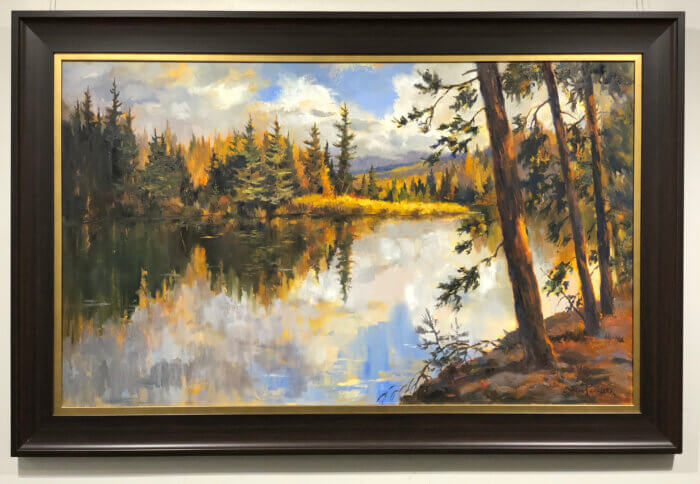 Sam Paonessa September Madawaska 24x40 Framed