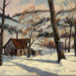 Sam Paonessa Sugaring Time 18x24