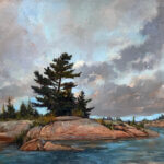 Sam Paonoessa Against The Wind 12x16