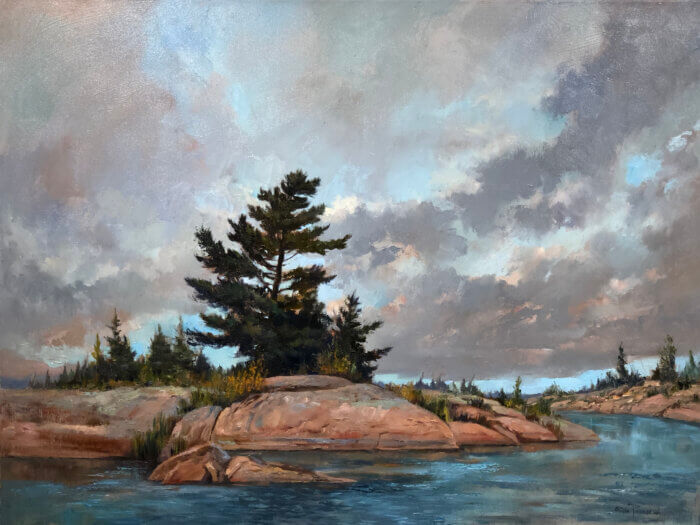 Sam Paonessa Georgian Icon 30x40