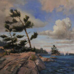 Sam Paonessa Georgian Shores 18X18