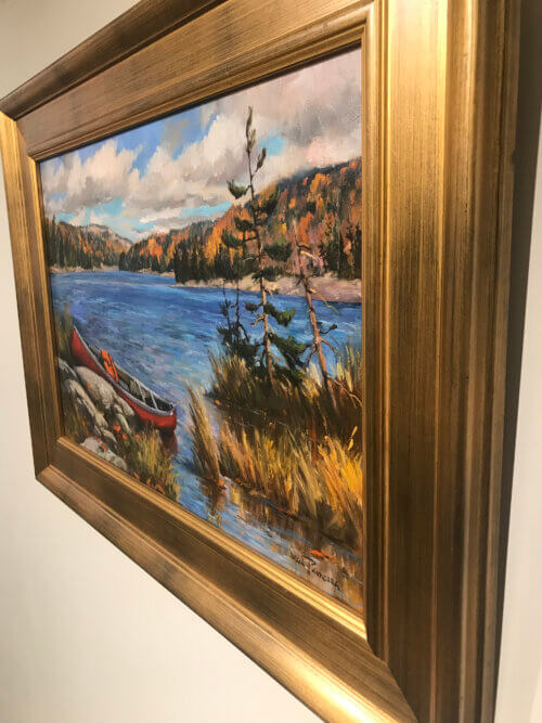 Sam Paonessa Little Superior Lake Killarney 16X20 Detail4