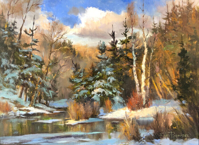 Sam Paonessa Spring is Coming 12x16