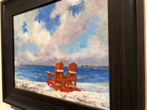 Sam Paonessa Canadian Christmas 12x16 Detail2