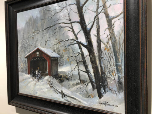 Sam Paonessa Covered Bridge 16x20 Detail2