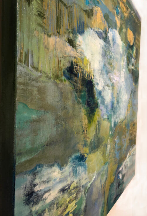 Fiona Hoop Escarpment 36x36 Detail1