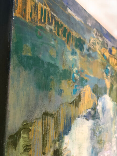 Fiona Hoop Escarpment 36x36 Detail4