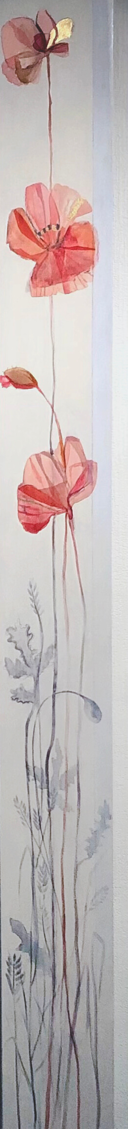 Fiona Hoop Poppies 60x6
