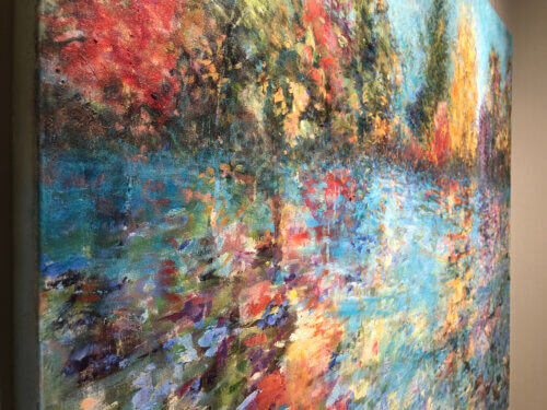 Fiona Hoop Spring Shore 48x60 Detail1