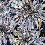 Eventov White Floral Spectrum 22x60 H