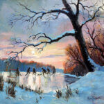 Sam Paonessa Last Goal Wins 20X24