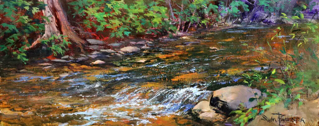 Sam Paonessa Norval Plein Air Event Credit River