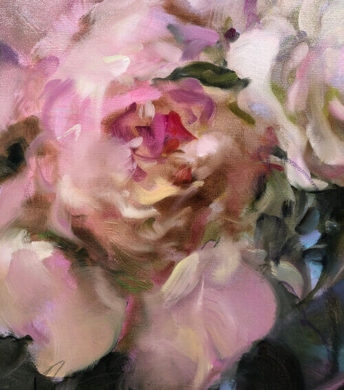 Anna Razumovskaya Inseparable 2 ORIGINAL 24x24 Detail1