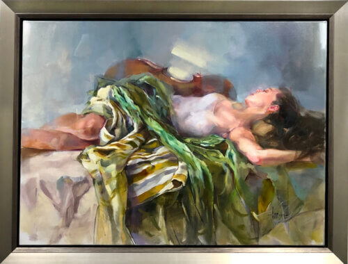 Anna Razumovskaya Dream Divine ORIGINAL 30x40 Framed