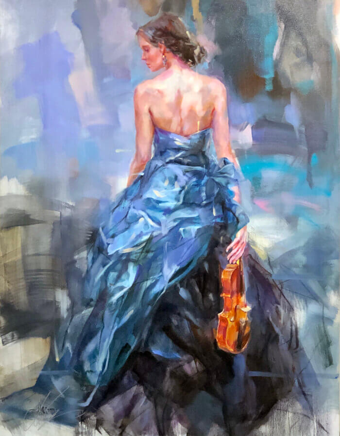 Anna Razumovskaya Variation 3 ORIGINAL 48x36