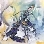 Maya Eventov Abstract Dancers 6 12x12