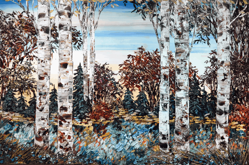 Birch Grey Forest