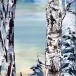 Maya Eventov Winter Birch 40x12