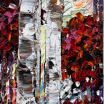 Maya Eventov Birch Forest 2 40×12