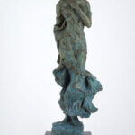 Anna Razumovskaya Holding On Sculpture