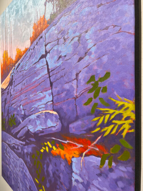 John Lennard Evening Light 36x30 Detail3