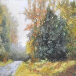 Ann Willsie Early Morning Rain Cowichan Valley 12x16