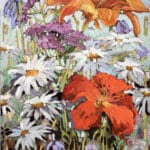 Ann Willsie Lillies and Daisies 36x24