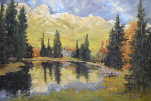 Ann Willsie Mountain Reflections 40x60