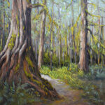 Ann Willsie The Dense Green Forest 36x48