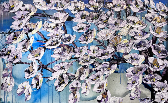 Maya Eventov Magnolia in Bloom 30x48