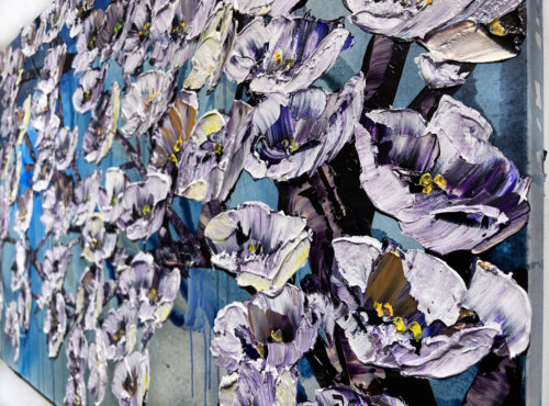 Maya Eventov Magnolia in Bloom 30x48 Detail2