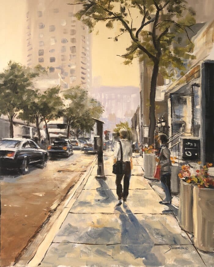 Michael Swanson Sunny Yorkville 20x16