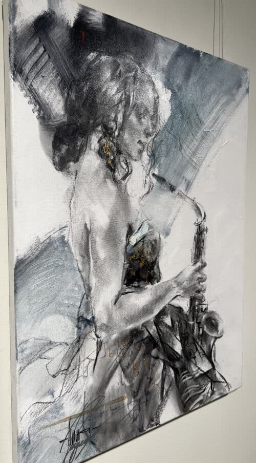 Anna Razumovskaya Little Theme Song 2 24x18 ORIGINAL View1