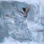 Sam Paonessa Motion in White 14x18