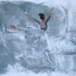 Sam Paonessa Motion in White 14x18