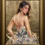 Anna Razumovskaya Time After Time 2 24x18 ORIGINAL Framed