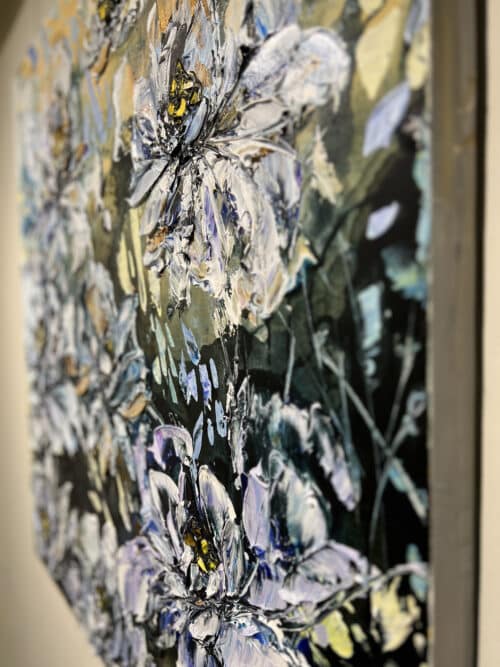 Maya Eventov Floral White Spectrum 36x36 Detail4