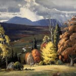 Frank Panabaker Untitled 28x36 Original Oil on Canvas