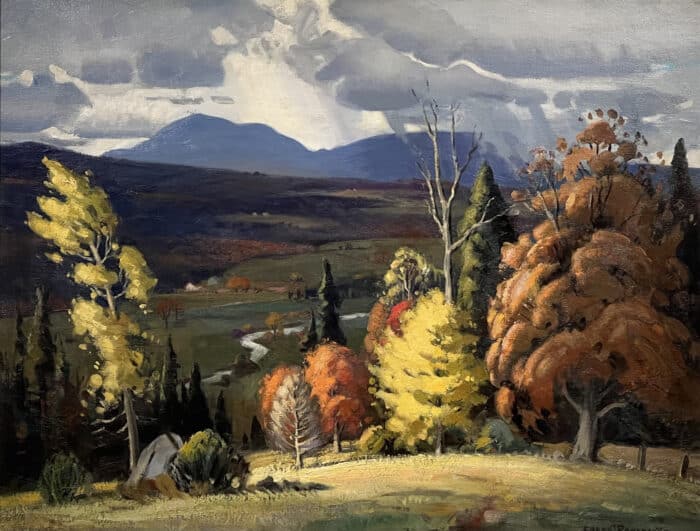 Frank Panabaker Untitled 28x36 Original Oil on Canvas