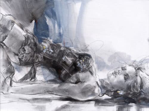 Anna Razumovskaya Being An Angel 3 18x24 Original