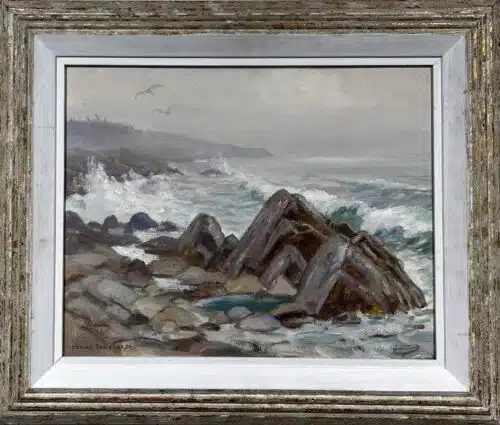Frank Panabaker Fog Nova Scotia 16x20 Framed