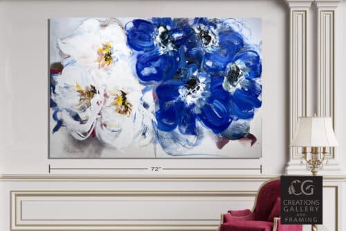 Elena Henderson Midnight Blues Series 31 48x72 Room V1