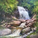 Sam Paonessa Smokey Hollow Falls Waterdown 20x20