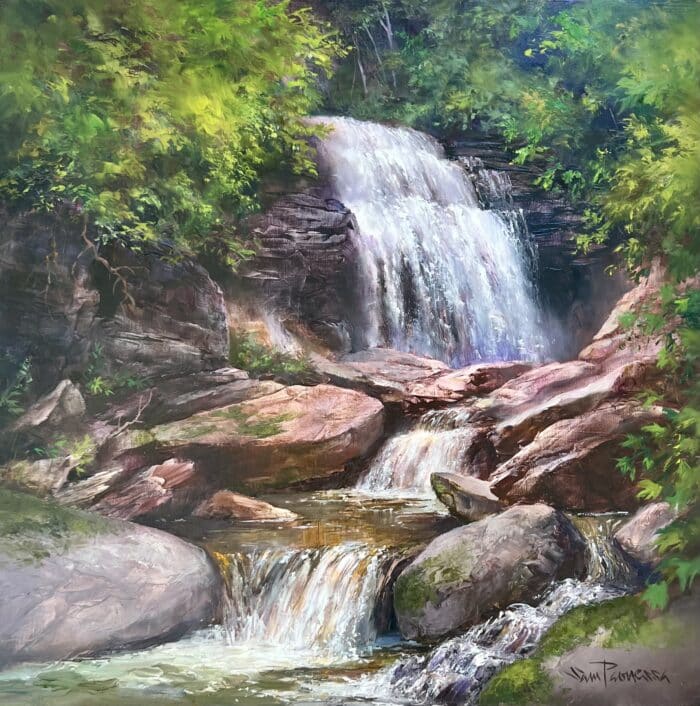Sam Paonessa Smokey Hollow Falls Waterdown 20x20