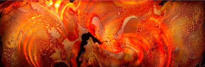 Jeff Vermeeren Quaking Fire 30x84