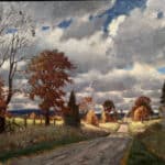Frank Panabaker Fall Road Near Aberfoyle 16x20